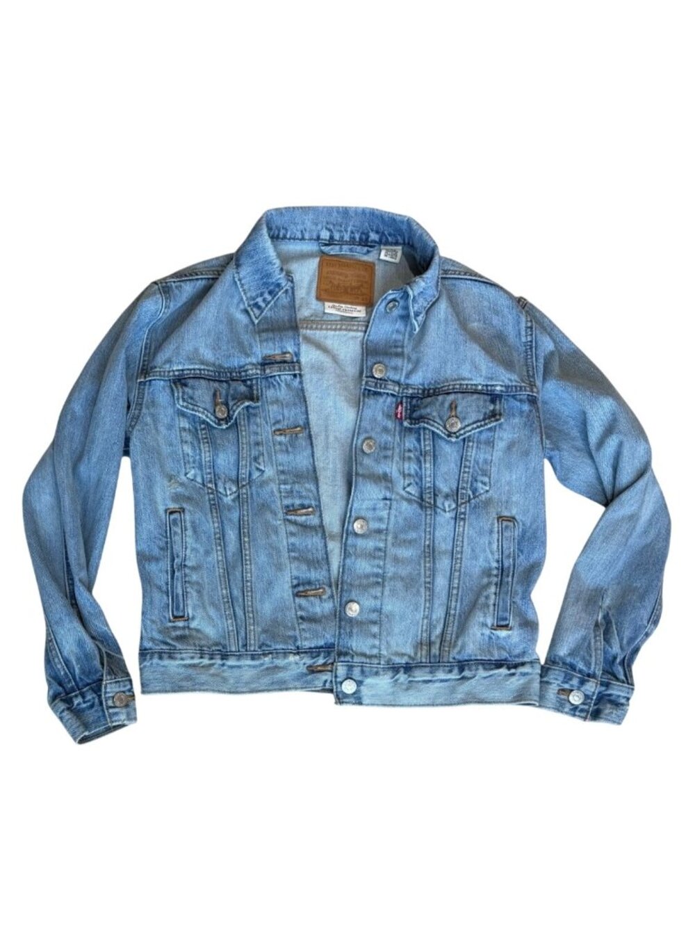 Levi’s Jacket Womens XS Denim Jean Boyfriend Trucker PC9-29944-0000